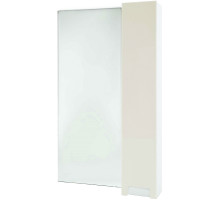 Зеркало со шкафом Bellezza Пегас 50 R 4610406021071 Бежевое Белое