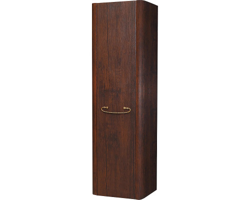 Купить Шкаф пенал Bellezza Рикарда 40 L 4629605182445 подвесной Каштан в магазине сантехники Santeh-Crystal.ru