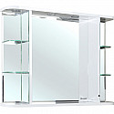 Зеркало Bellezza Рио 90 4613615060015 с подсветкой Белое Зеркало Bellezza Рио 90 4613615060015 с подсветкой Белое