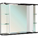 Зеркало Bellezza Рио 90 4613615060268 с подсветкой Черное Белое Зеркало Bellezza Рио 90 4613615060268 с подсветкой Черное Белое