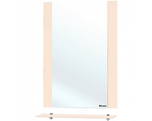 Santeh-Crystal.ru: Зеркало Bellezza Рокко 60 4613709030078 с полкой Бежевое Купить Зеркало Bellezza Рокко 60 4613709030078 с полкой Бежевое в магазине сантехники Santeh-Crystal.ru
