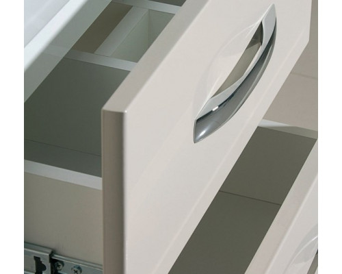 Купить Тумба под раковину Bellezza Рокко 80 4635313670075 подвесная Бежевая Белая в магазине сантехники Santeh-Crystal.ru