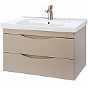Тумба под раковину Bellezza Санриса 100 4630117270452 подвесная Капучино