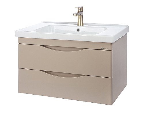 Приобрести Тумба под раковину Bellezza Санриса 100 4630117270452 подвесная Капучино в магазине сантехники Santeh-Crystal.ru