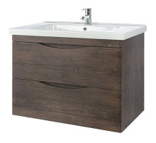Тумба под раковину Bellezza Санриса 100 4630117270438 подвесная Орех