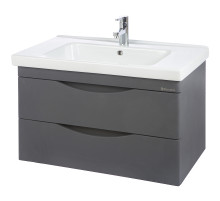 Тумба под раковину Bellezza Санриса 100 4630117270360 подвесная Серебро