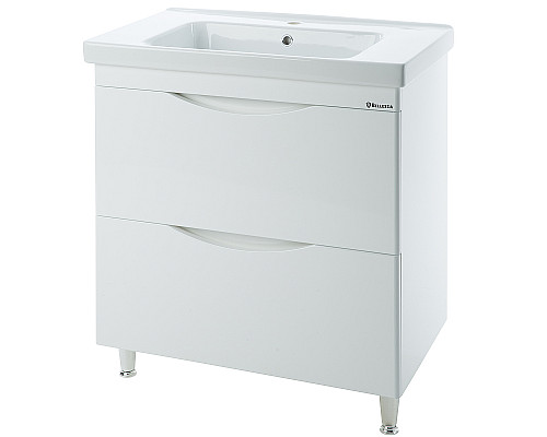 Заказать Тумба под раковину Bellezza Санриса 100 4630117000011 Белая в магазине сантехники Santeh-Crystal.ru
