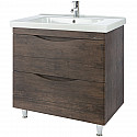 Тумба под раковину Bellezza Санриса 100 4630117110437 Орех