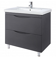 Тумба под раковину Bellezza Санриса 100 (Гармония 100) 4630117110369 Серебро