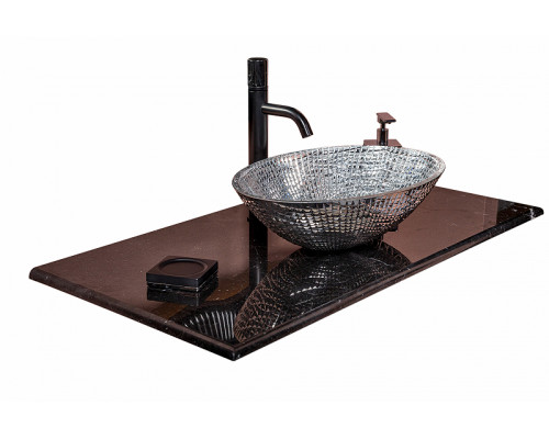 Столешница под раковину Boheme Armadi Art NeoArt 81 857-081-NM цвет Nero Marquina