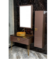 Столешница под раковину Boheme Armadi Art Lucido 80 853-080-PU цвет Лиловый