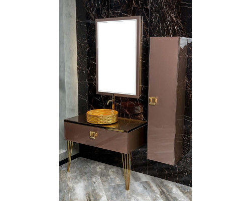 Столешница под раковину Boheme Armadi Art Lucido 80 853-080-PU цвет Лиловый