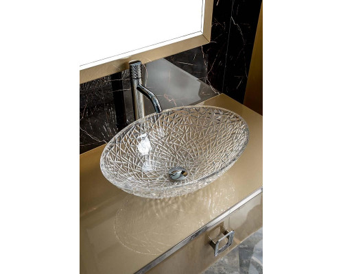 Столешница под раковину Boheme Armadi Art Lucido 100 853-100-Light Gold цвет Светлое золото