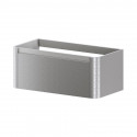 Тумба под раковину Boheme Armadi Art Voi 100 782-100-SF-L подвесная Stone Finish цвет Luna