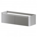 Тумба под раковину Boheme Armadi Art Voi 140 782-140-SF-L подвесная Stone Finish цвет Luna