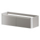 Тумба под раковину Boheme Armadi Art Voi 140 782-140-SF-SG подвесная Stone Finish цвет Серый камень