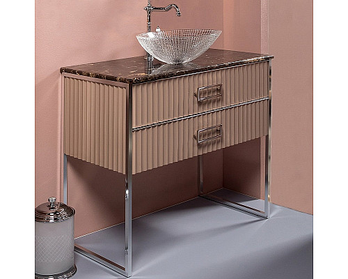 Santeh-Crystal.ru: Тумба под раковину Boheme Armadi Art Monaco 100 867-100-CPCR Капучино Хром Заказать Тумба под раковину Boheme Armadi Art Monaco 100 867-100-CPCR Капучино Хром в магазине сантехники Santeh-Crystal.ru