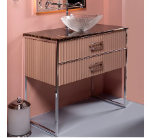 Тумба под раковину Boheme Armadi Art Monaco 100 867-100-CPCR Капучино Хром