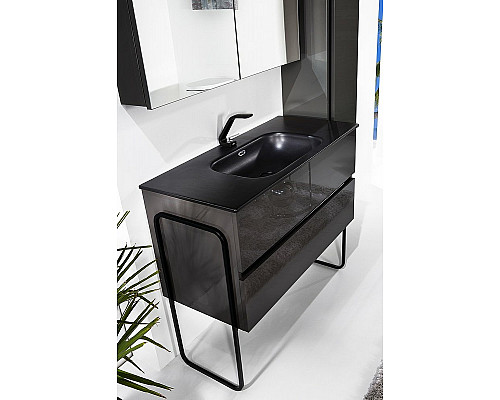Santeh-Crystal.ru: Тумба под раковину Boheme Armadi Art Vallessi 100 837-100-A glossy подвесная Антрацит глянец Заказать Тумба под раковину Boheme Armadi Art Vallessi 100 837-100-A glossy подвесная Антрацит глянец в магазине сантехники Santeh-Crystal.ru