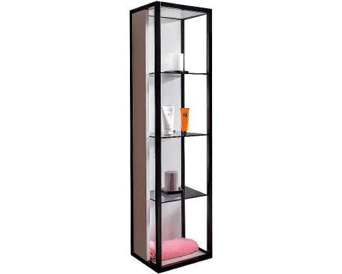 Шкаф пенал Boheme Armadi Art Loft 30 896-W подвесной Белый Черный