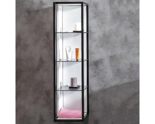 Шкаф пенал Boheme Armadi Art Loft 30 896-W подвесной Белый Черный