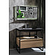 Заказать Тумба Boheme Armadi Art Loft 100 894-100-L подвесная Light Wood в магазине сантехники Santeh-Crystal.ru