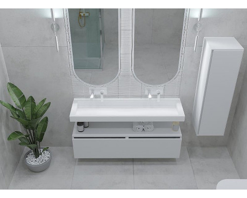 Тумба Boheme Armadi Art Vallessi UNO-S 100 897-100-W подвесная White