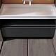 Заказать Тумба Boheme Armadi Art Vallessi UNO-S 120 897-120-A mat подвесная Антрацит матовый в магазине сантехники Santeh-Crystal.ru