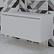 Заказать Тумба Boheme Armadi Art Vallessi UNO-S 80 897-080-W подвесная White в магазине сантехники Santeh-Crystal.ru