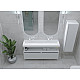 Заказать Тумба Boheme Armadi Art Vallessi UNO-S 80 897-080-W подвесная White в магазине сантехники Santeh-Crystal.ru