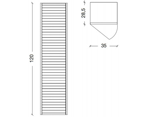 Приобрести Шкаф пенал Boheme Armadi Art Vallessi Avantgarde Canale 35 846-WCR подвесной Белый Хром в магазине сантехники Santeh-Crystal.ru