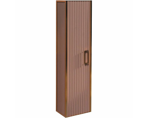 Заказать Шкаф пенал Boheme Armadi Art Monaco 35 868-CPG подвесной Капучино Золото в магазине сантехники Santeh-Crystal.ru