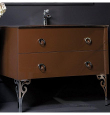 Тумба под раковину Boheme Armadi Art NeoArt 100 830-100-DB подвесная Dark Brown