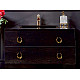 Купить Тумба под раковину Boheme Armadi Art NeoArt 100 831-100-BW подвесная Black Wood в магазине сантехники Santeh-Crystal.ru