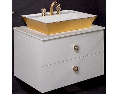 Заказать Тумба под раковину Boheme Armadi Art NeoArt 80 831-080-WH подвесная White в магазине сантехники Santeh-Crystal.ru