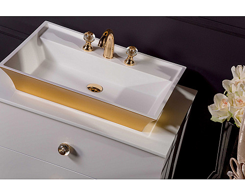 Заказать Тумба под раковину Boheme Armadi Art NeoArt 80 831-080-WH подвесная White в магазине сантехники Santeh-Crystal.ru