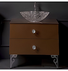 Тумба под раковину Boheme Armadi Art NeoArt 80 831-080-DB подвесная Dark Brown