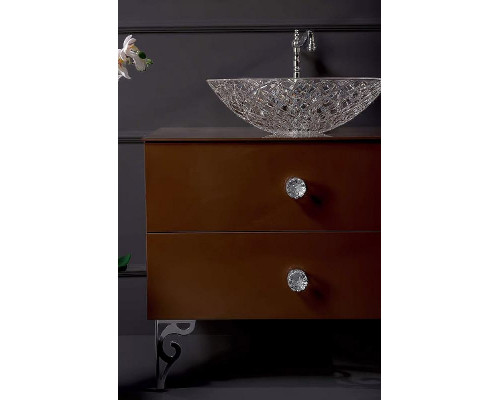 Тумба под раковину Boheme Armadi Art NeoArt 80 831-080-DB подвесная Dark Brown