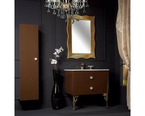 Тумба под раковину Boheme Armadi Art NeoArt 80 830-080-DB подвесная Dark Brown