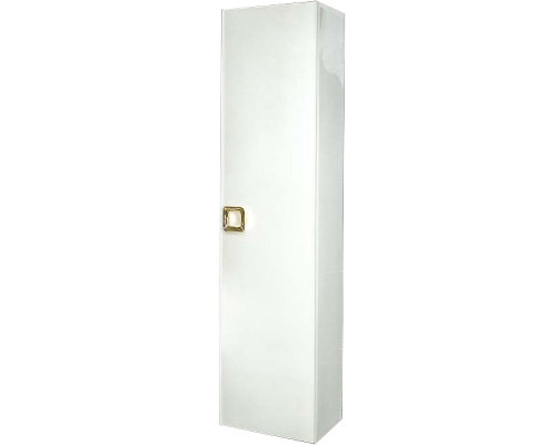 Приобрести Шкаф пенал Boheme Armadi Art Lucido 35 772-W подвесной Жемчужный белый в магазине сантехники Santeh-Crystal.ru