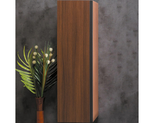 Приобрести Шкаф пенал Boheme Armadi Art Capolda 35 849-120-D подвесной Dark wood в магазине сантехники Santeh-Crystal.ru