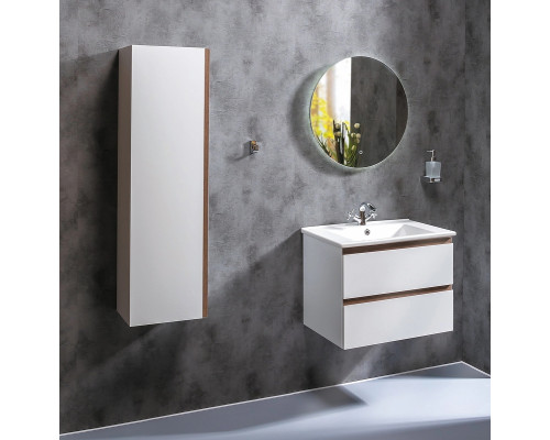 Заказать Шкаф пенал Boheme Armadi Art Capolda 35 849-120-WW подвесной Белый Дерево в магазине сантехники Santeh-Crystal.ru