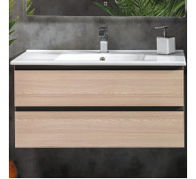 Тумба под раковину Boheme Armadi Art Capolda 100 849-100-LW подвесная Light Wood