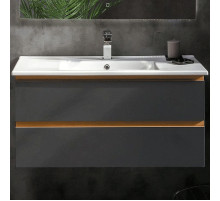 Тумба под раковину Boheme Armadi Art Capolda 100 849-100-A подвесная Антрацит