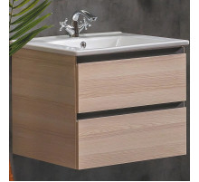 Тумба под раковину Boheme Armadi Art Capolda 65 849-065-LW подвесная Light Wood