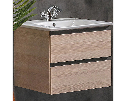 Заказать Тумба под раковину Boheme Armadi Art Capolda 65 849-065-LW подвесная Light Wood в магазине сантехники Santeh-Crystal.ru