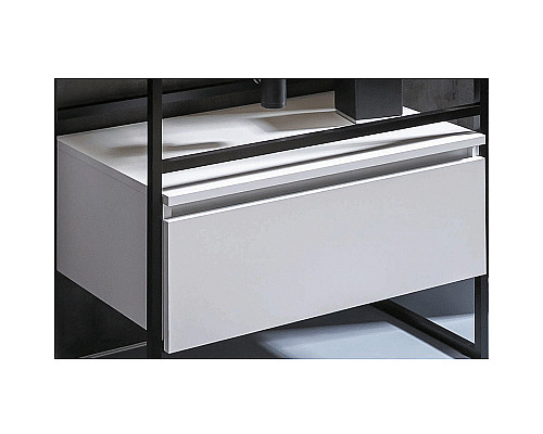 Купить Тумба Boheme Armadi Art Loft 80 894-080-W подвесная Белая в магазине сантехники Santeh-Crystal.ru