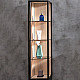 Купить Шкаф пенал Boheme Armadi Art Loft 30 896-L подвесной Light wood в магазине сантехники Santeh-Crystal.ru