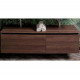 Тумба Boheme Armadi Art Flat Vallessi Uno-S 140 897-140-D подвесная Dark Oak