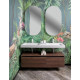 Тумба Boheme Armadi Art Flat Vallessi Uno-S 140 897-140-D подвесная Dark Oak